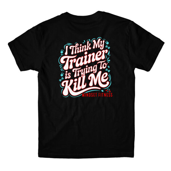 MINDSET FITNESS - KILLER TRAINER - T-SHIRT - VCWEDT Thumbnail